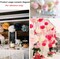 Blush Pink Rose Gold Tissue Paper Flowers Decorations(Rose gold and Pink)